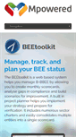 Mobile Screenshot of beetoolkit.co.za